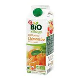 MARQUE REPÈRE, BIO VILLAGE Pur jus clémentine Bio 1l