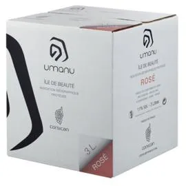 UMANU Vin Rosé 11% Igp Ile De Beauté Corsican Fontaine 3l