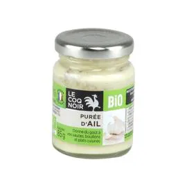 LE COQ NOIR Purée d'ail bio 85g