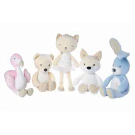 NICOTOY Peluches sparkle 5 assortis 30cm l'unité