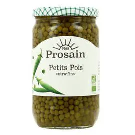 PROSAIN Petits Pois Extra-Fins Bio 445g