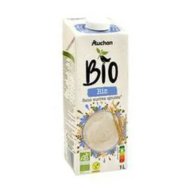 AUCHAN BIO Boisson au riz 1l