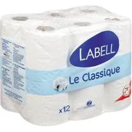 LABELL Papier toilette Le Classique x12
