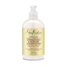 SHEAMOISTURE Après-shampoing Croissance Ricin Black Castor Oil 384ml