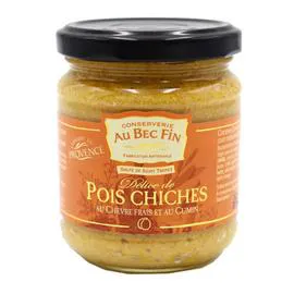 CONSERVERIE AU BEC FIN Caviar De Pois Chiches Au Chevre Frais Et Cumin 180g