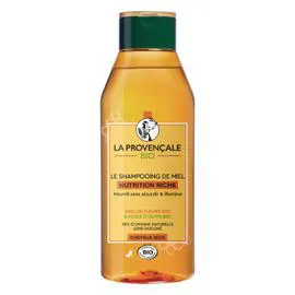 LA PROVENÇALE BIO Shampoing Bio Miel Cheveux Secs Nutrition Riche 250ml
