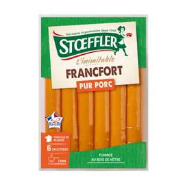 STOEFFLER Saucisses La Francfort 240g