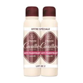 ROGÉ CAVAILLÈS Déodorant Anti-Transpirant L'Homme 2X150ml