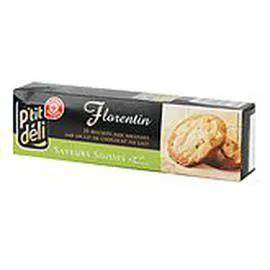 MARQUE REPÈRE, P'TIT DÉLI Biscuits Florentin Amande chocolat 100g