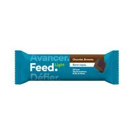 FEED. Barre-repas Light au Chocolat Brownie 70g