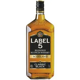 LABEL 5 Scotch Whisky 40%vol 1l