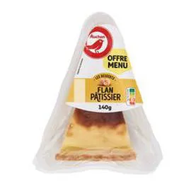 AUCHAN Flan pâtissier 140g