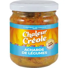 CHALEUR CRÉOLE Plat cuisiné achards de légumes 200g