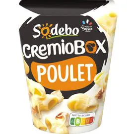 SODEBO Box pâtes poulet crème 280g