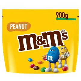 MARS, M&M'S Bonbons chocolat au lait et cacahuètes 900g