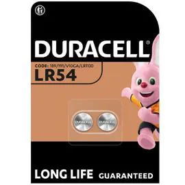 DURACELL Piles LR54 x2