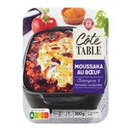 MARQUE REPÈRE, CÔTÉ TABLE Moussaka Boeuf 300g