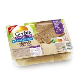 GERBLÉ Pain complet sarrasin 240g