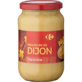 CARREFOUR Moutarde de Dijon fine & forte 370g