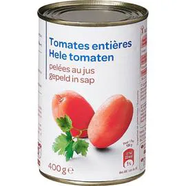 CARREFOUR Tomates entières pelées au jus 240g