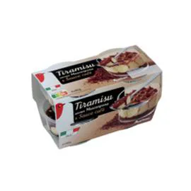 AUCHAN Tiramisu au café 4x80g