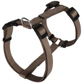 ANIMALIS Harnais Basic T2 20mm et 52/80cm pour Chien Taupe 110g