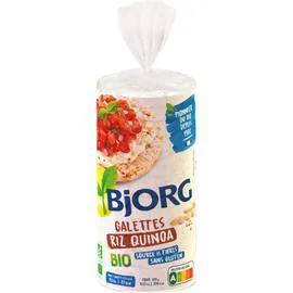 BJORG Galettes riz quinoa bio 130g