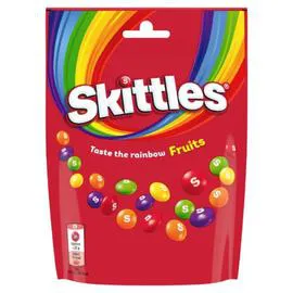SKITTLES Bonbons fruits pochon 152g