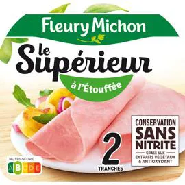 FLEURY MICHON Jambon Le Supérieur conservation sans nitrite 70g