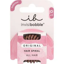 Élastique à cheveux Bretzel brown (l'unité)