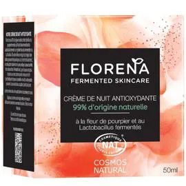 FLORENA Crème visage soin de nuit à la fleur de pourpier et lactobacillus 50ml