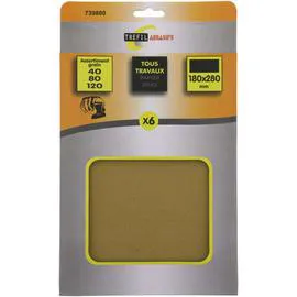 TRÉFILACTION Assortiment papier silex lot de 6 l'unité