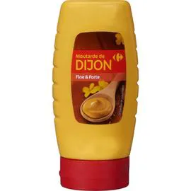 CARREFOUR Moutarde de Dijon fine & forte 265g