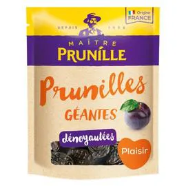 MAÎTRE PRUNILLE Prunilles géantes dénoyautées 500g