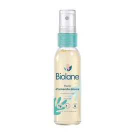 BIOLANE Huile d'amande douce corps et bain 75ml