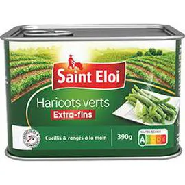SAINT ELOI Haricots verts extra fins 390g