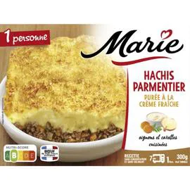 MARIE Hachis Parmentier, purée à la crème fraîche 300g
