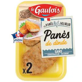 LE GAULOIS Pané de dinde 200g