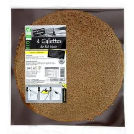 - Galettes bio blé noir 4x60g