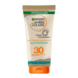 GARNIER, AMBRE SOLAIRE Lait Protection Solaire Fluide Hydratant FPS30 175ml