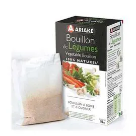ARIAKÉ Bouillon de légumes, à boire et à cuisiner, 100 % naturel 52g