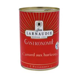 JEAN LARNAUDIE Canard au haricot 1,03kg
