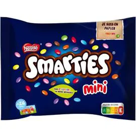 NESTLÉ, SMARTIES Bonbons chocolat lait mini 375g