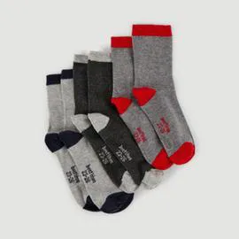BOUT'CHOU Monoprix Lot De 3 Paires De Chaussettes Garçon Marine T15/18 l'unité