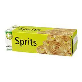 AUCHAN ESSENTIEL Sprits biscuits sablés 400g