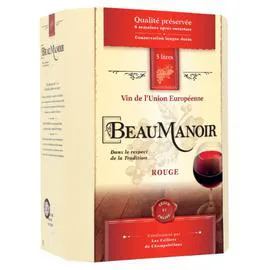 BEAUMANOIR Vin Rouge Vin de l'Union Europeenne 5l