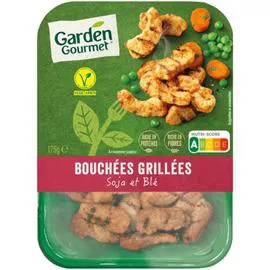 GARDEN GOURMET Bouchées Grillée Végétales Soja et Blé 175g