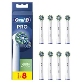 ORAL-B Brossette dentaire Cross action x8 X-filaments x8