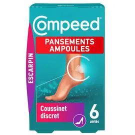 COMPEED Pansements ampoules escarpins x6