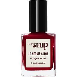 MONOPRIX MAKE-UP Le Vernis Gel Glow 8 Bordeau l'unité